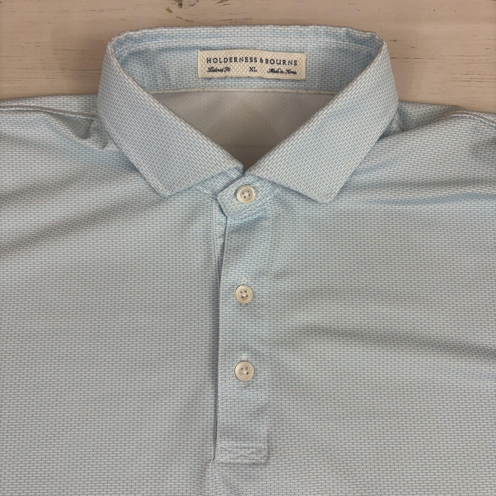 Holderness & Bourne The Floyd Polo Shirt Mens XL Jonathan's Landing Golf Club - Picture 2 of 9